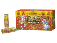 Хлопушка с золотым конфетти Хлопушки купить в Рузе | ruza.salutsklad.ru