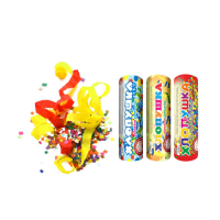 Набор ( 3конф.+3серп.) Набор хлопушек купить в Рузе | ruza.salutsklad.ru