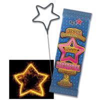 Звездочка Бенгальские огни фигурные купить в Рузе | ruza.salutsklad.ru