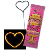 Сердечко Бенгальские огни фигурные купить в Рузе | ruza.salutsklad.ru