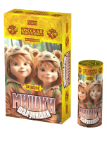 Мишки-шалунишки Пиротехнический фонтан купить в Рузе | ruza.salutsklad.ru