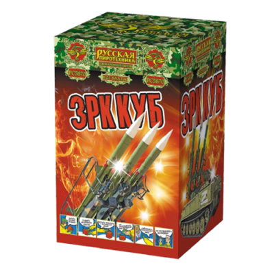 ЗРК Куб Связка римских свечей купить в Рузе | ruza.salutsklad.ru