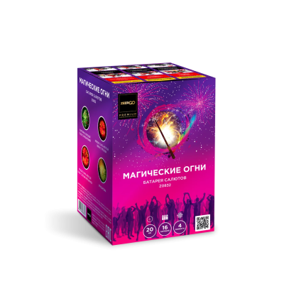 Магические огни Батарея салютов купить в Рузе | ruza.salutsklad.ru