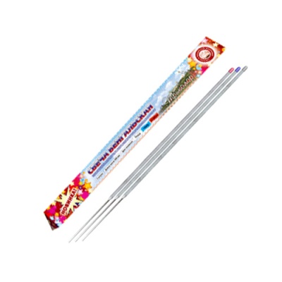 Триколор 300 мм. Бенгальские огни цветные купить в Рузе | ruza.salutsklad.ru