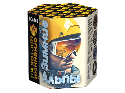 Зимние Альпы Батарея салютов купить в Рузе | ruza.salutsklad.ru