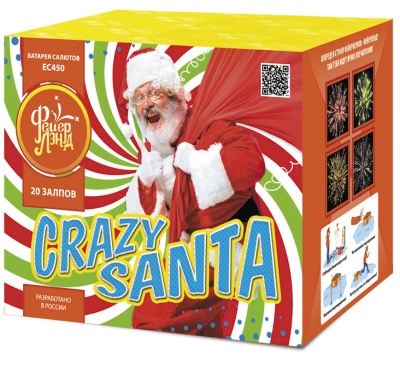 CRAZY SANTA Фейерверк купить в Рузе | ruza.salutsklad.ru