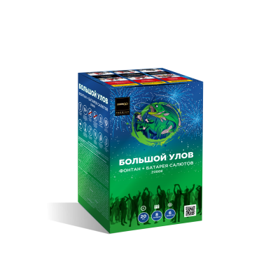 Большой улов Фонтан фейерверк купить в Рузе | ruza.salutsklad.ru