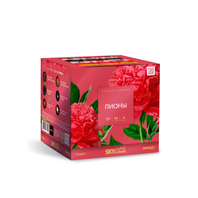 Пионы Салют купить в Рузе | ruza.salutsklad.ru