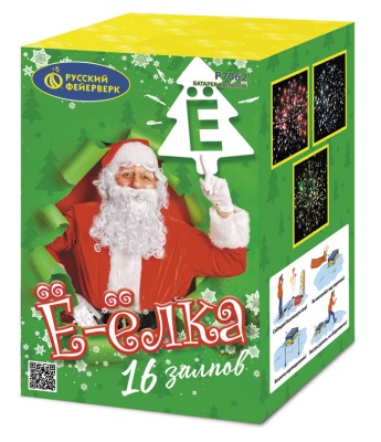 Ё-Ёлка Батарея салютов купить в Рузе | ruza.salutsklad.ru