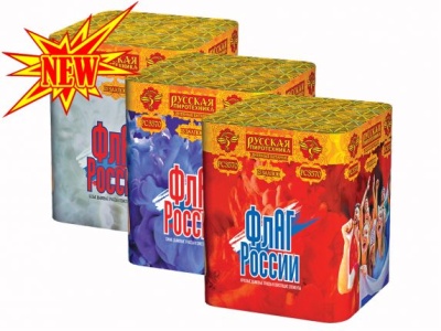 Флаг России Дневной фейерверк купить в Рузе | ruza.salutsklad.ru