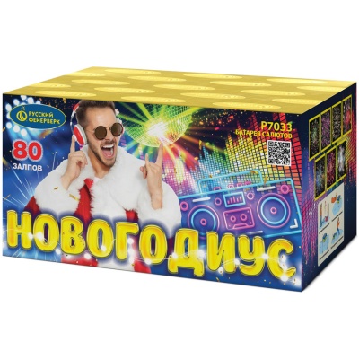 Новогодиус Фейерверк купить в Рузе | ruza.salutsklad.ru