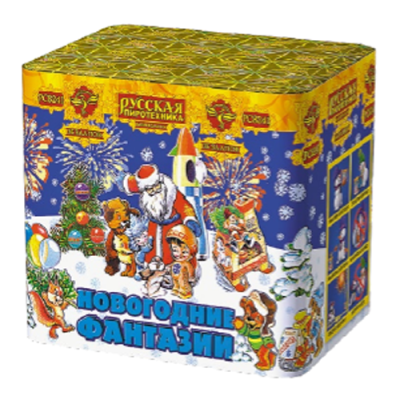 Новогодние фантазии New Салют купить в Рузе | ruza.salutsklad.ru